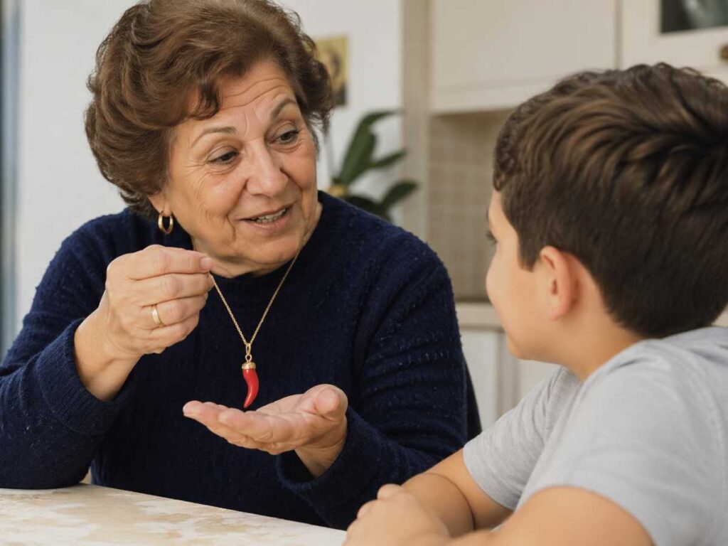 Italian grandmother — the keeper of malocchio knowledge