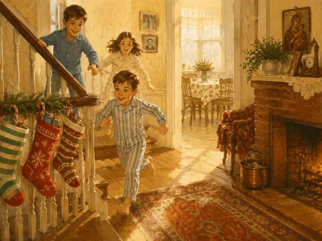 La Befana morning of January 6th.
