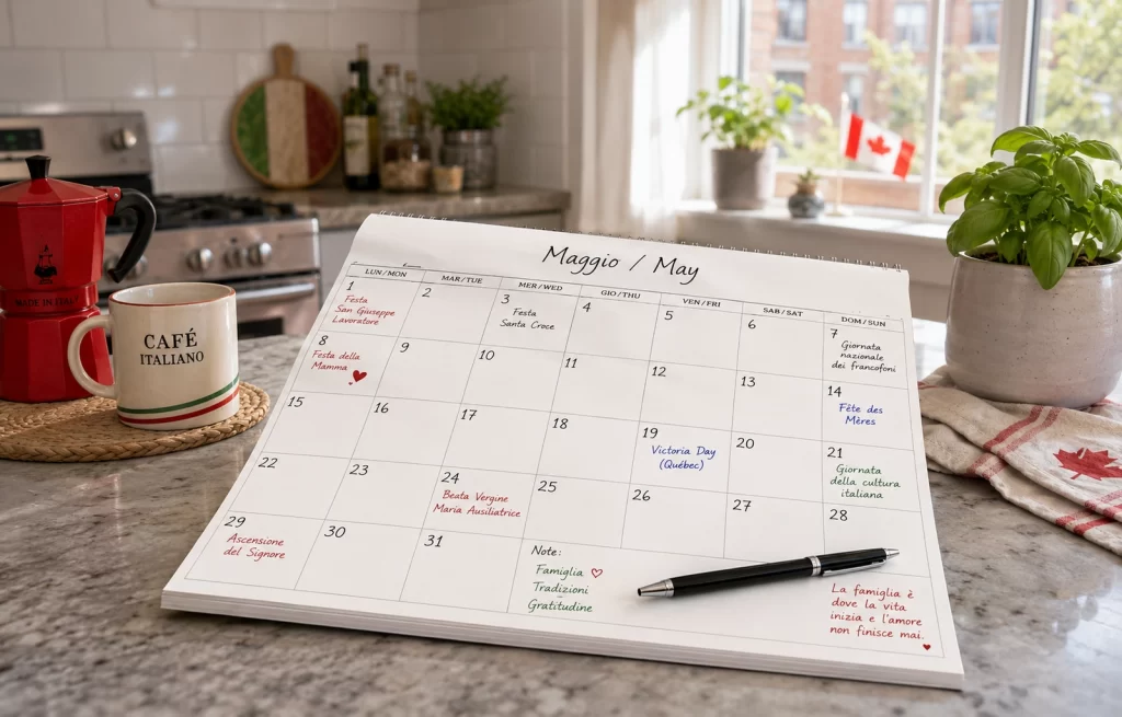 Italian feast days calendar