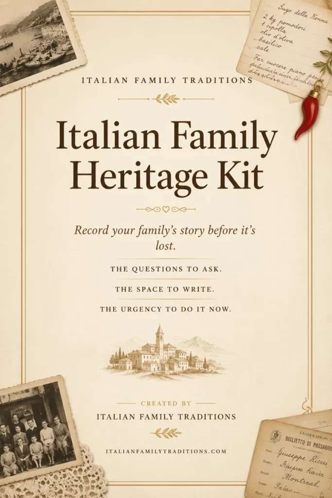 Italian Heritage Kit