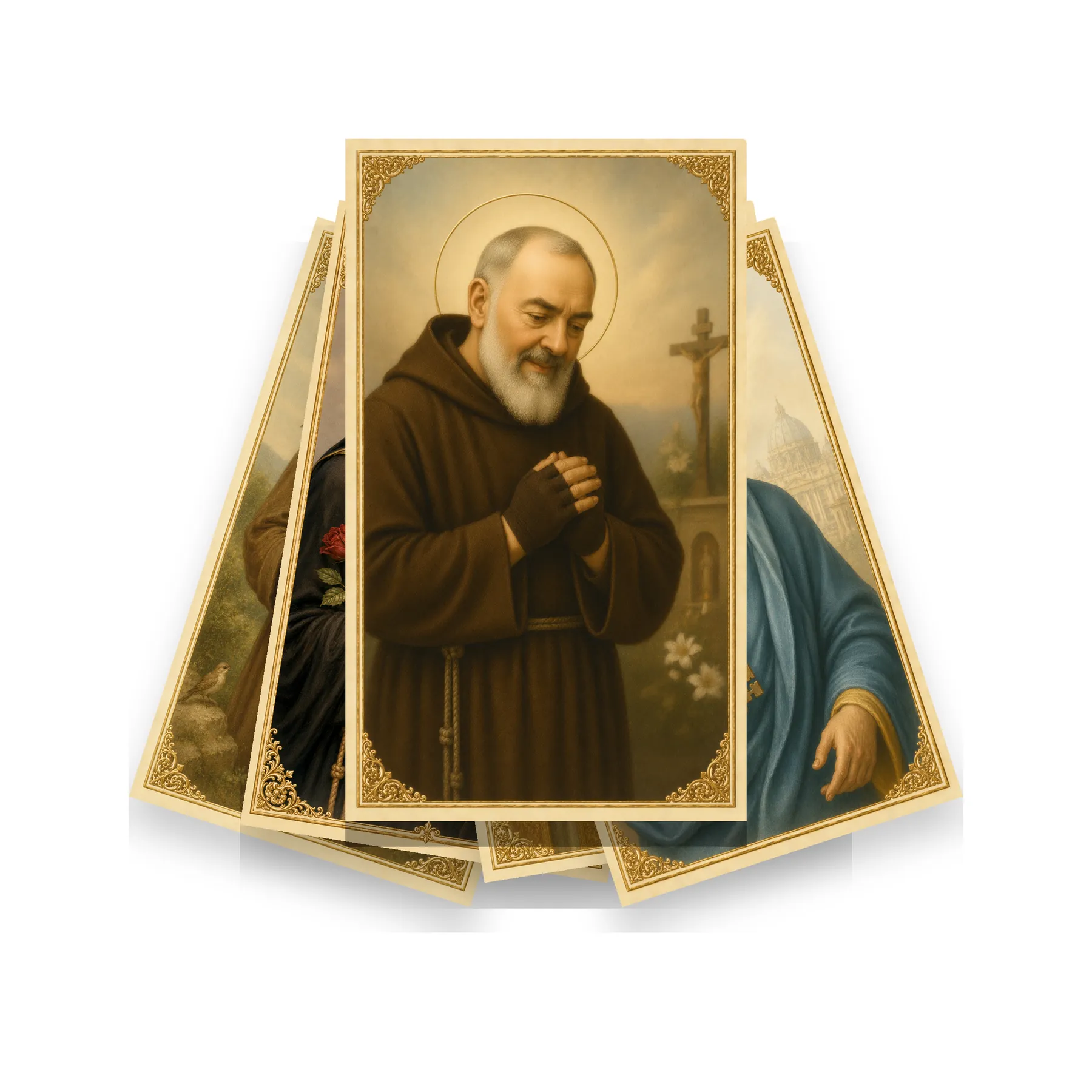Italian Saint Prayer Cards — printable prayers and saints
