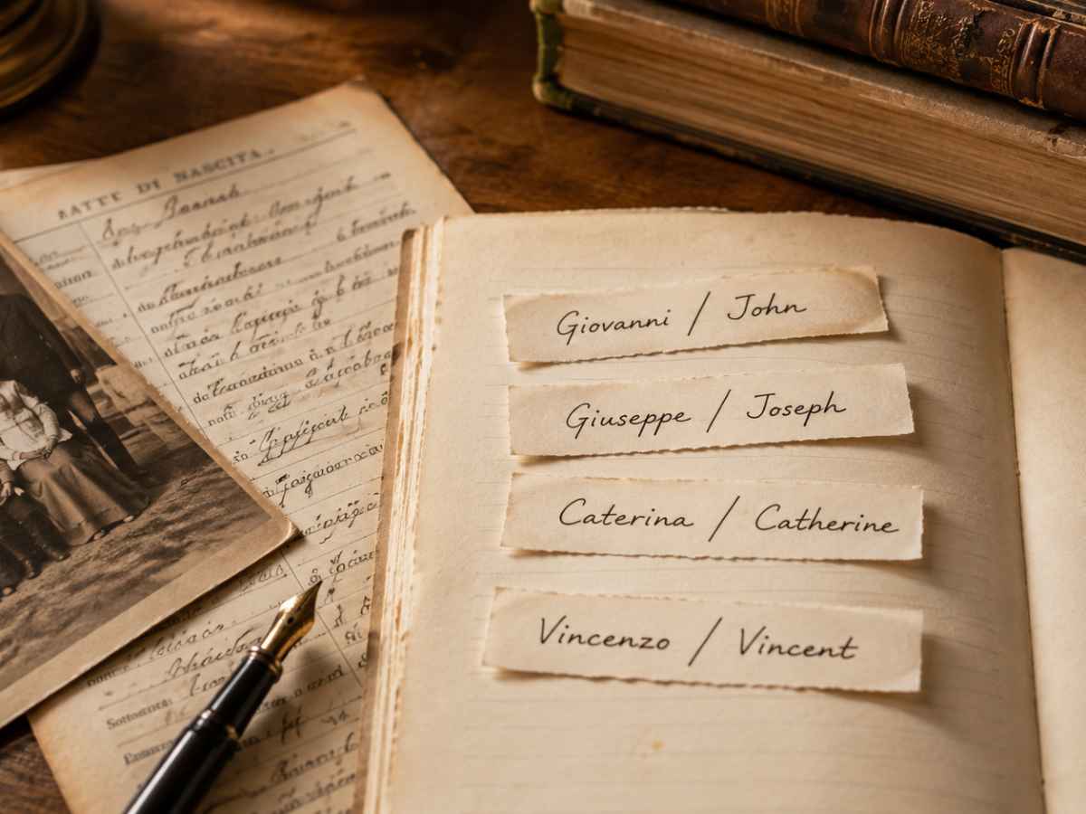 Find your Italian Name in English