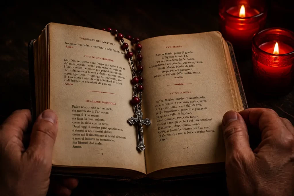 Italian prayers dead